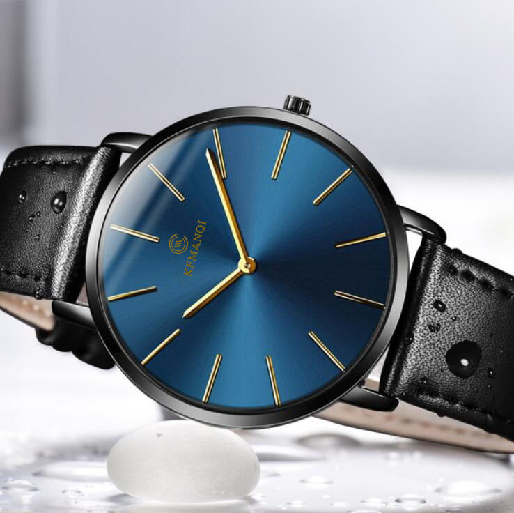 Reloj de cuarzo simple resistente al agua Reloj casual que combina con todo
