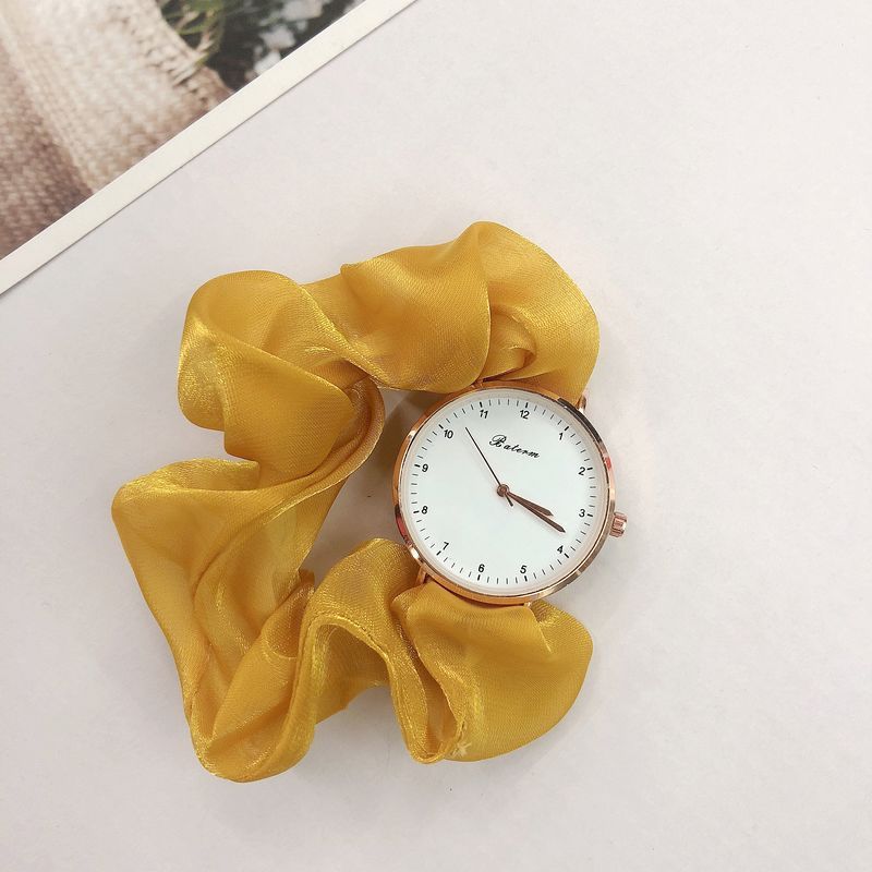 Reloj digital con cinta de moda creativa estilo Ins para mujer