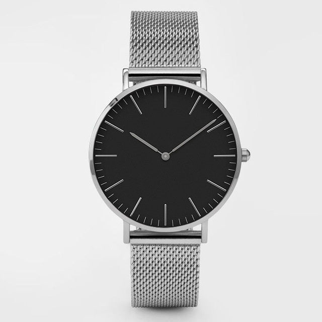 Reloj de cuarzo para amantes de los estudiantes.