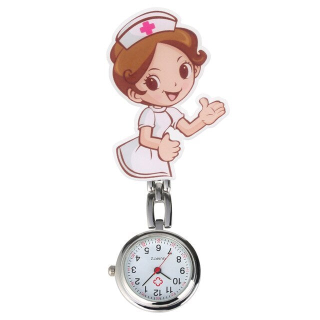Reloj de bolsillo Reloj de enfermera Reloj de atención médica Reloj de bolsillo para mujer