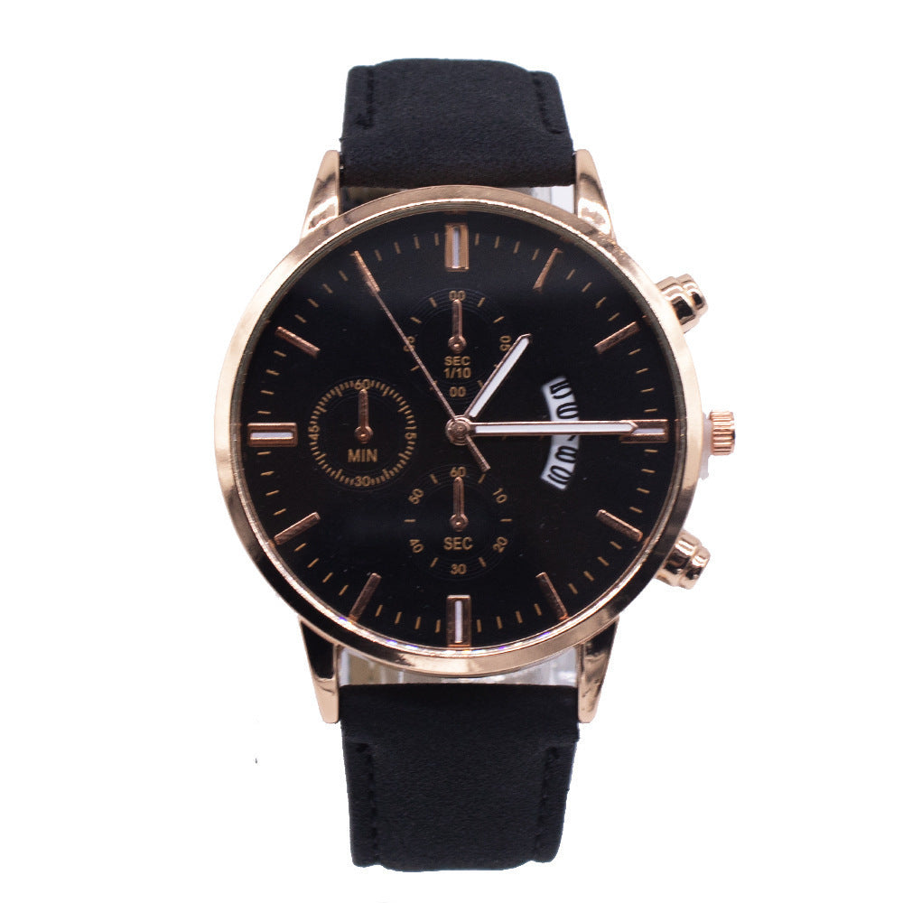 Foreign trade men's two-piece watch set