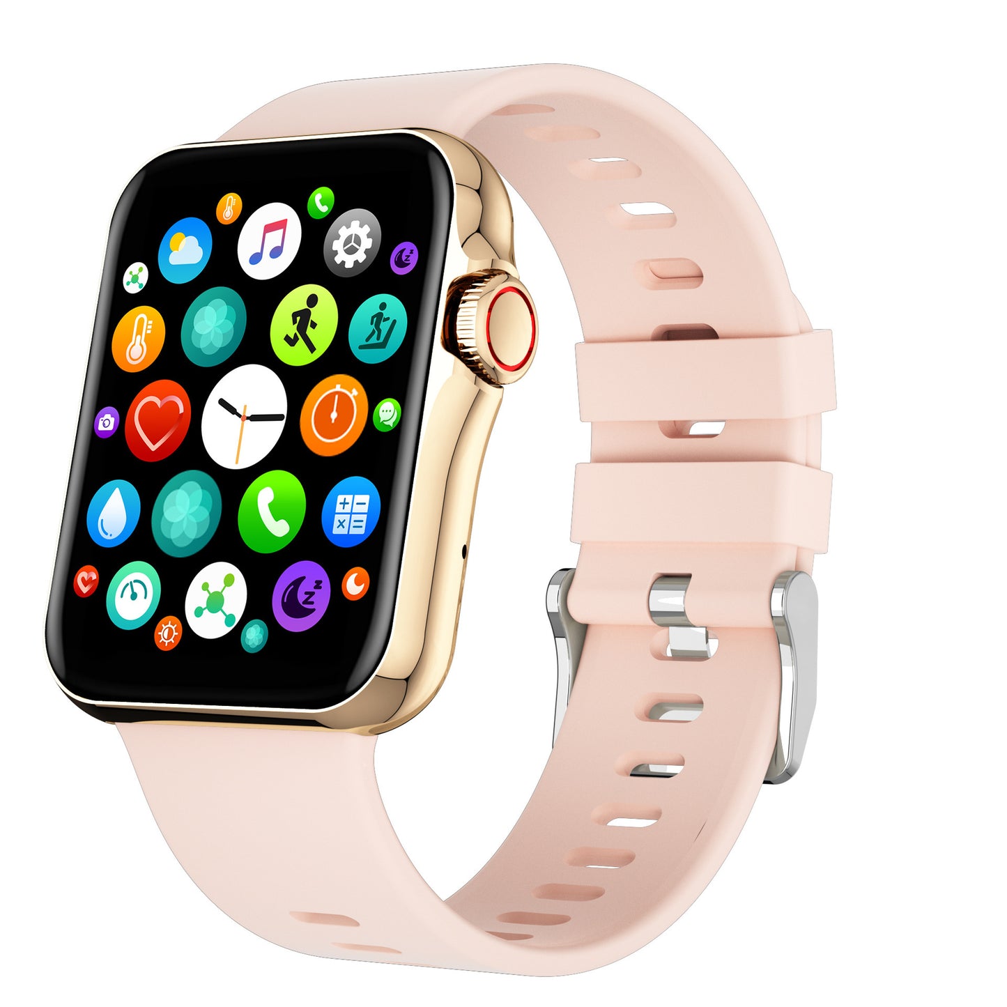 Reloj inteligente D07 para mujer, reloj con Bluetooth, llamadas, música, conteo de pasos, frecuencia cardíaca