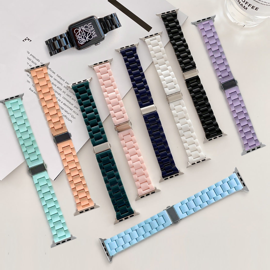 Butterfly Buckle Watch Strap
