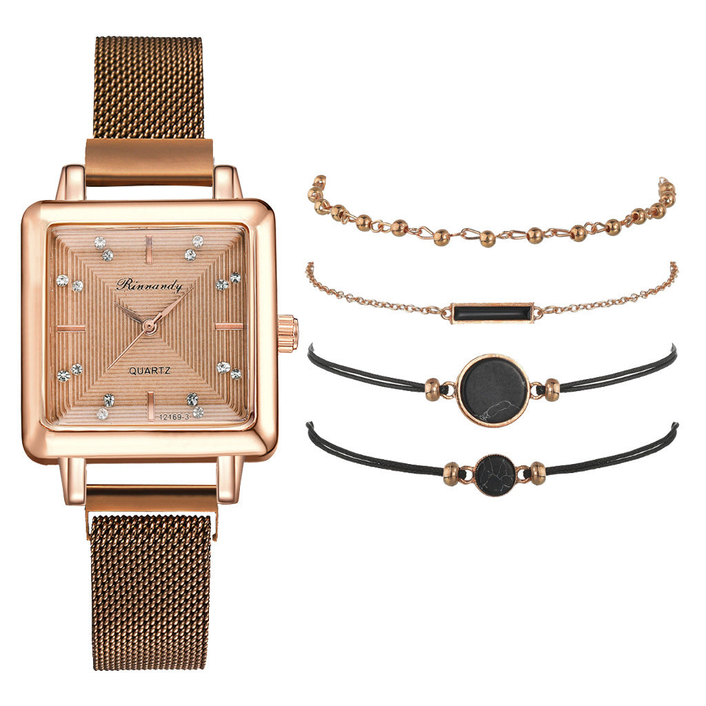 Conjunto de reloj para mujer
