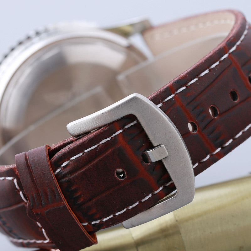 6-pin quartz watch with calendar