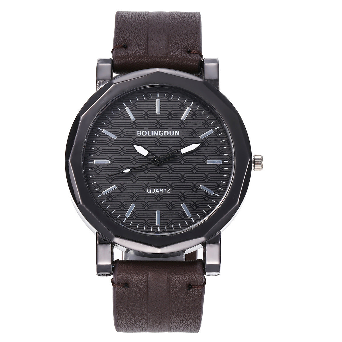 Conjunto de pulsera de moda con cinturón sencillo y reloj de cuarzo