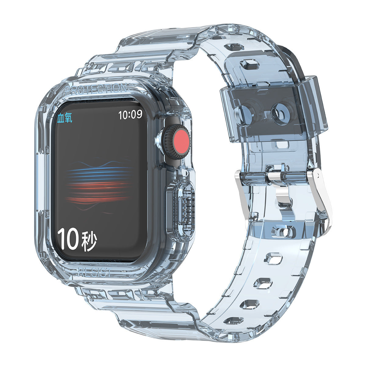 Correa Glaciar Correa de reloj Tpu transparente