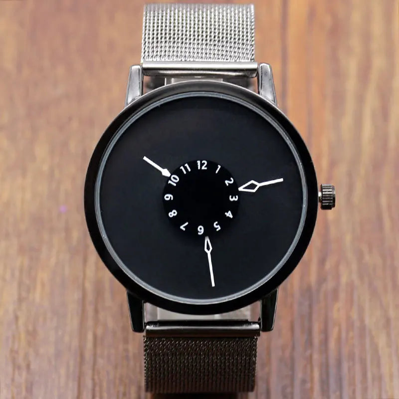 PAIDU Fashion Brand Woman Man Unisex Quartz Dress WristWatch Simple Designer Net Mesh Sports Watches Band Gift Relogio Masculino