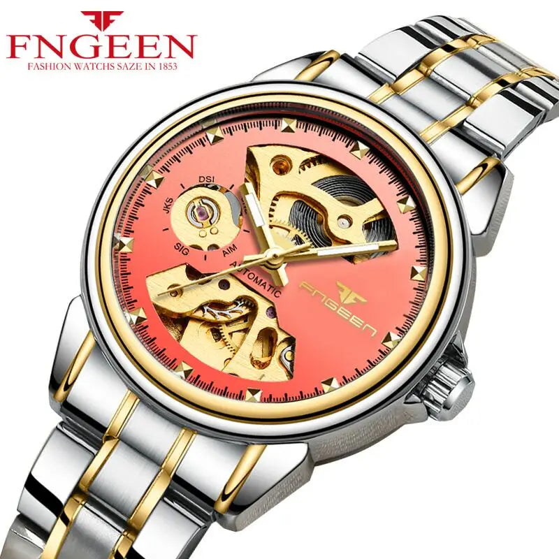 Fashion Luxury Brand Ladies Watches Women Automatic Watches Mechanical Watch Waterproof Luminous Sport Casual Wristwatch