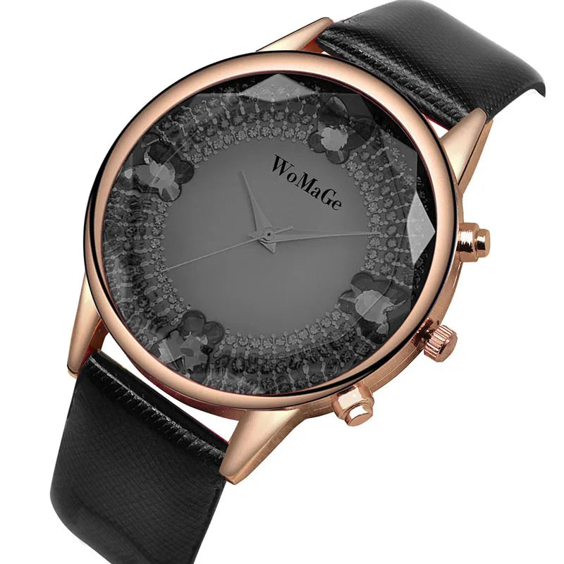 2017 Women WoMaGe Brand Butterfly Ladies Wrist Watch Famous Quartz Watch Women Female Clocks Montre Femme Girls Relogio Feminino
