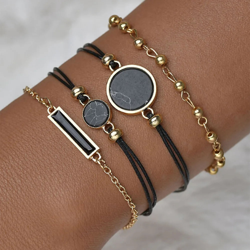 New Fashion Watch Set Women Wristwatches Leather Band Quartz Wristwatches Ladies Girls Casual Watches Reloj Mujer Montre Femme