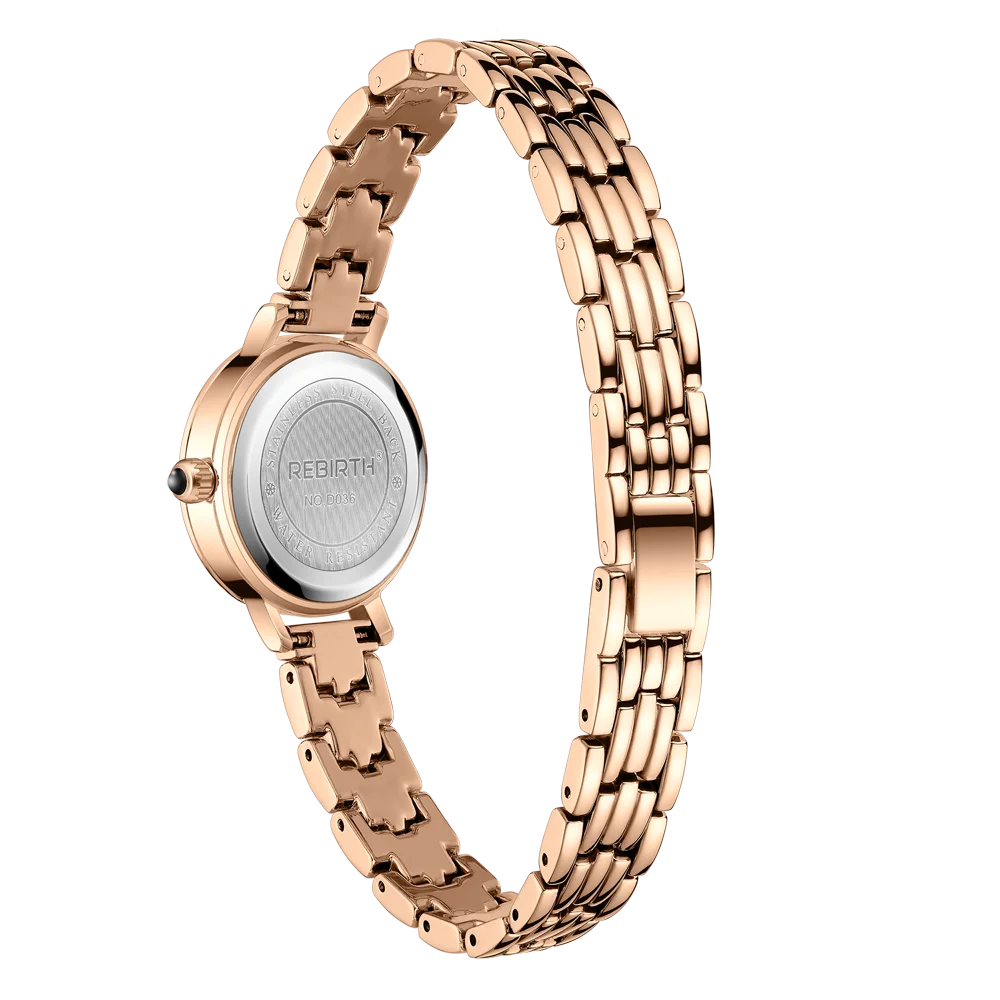 2022 Fashion Rebirth Brand Ladies Wrist Watches Dress Gold Watch Women Crystal Diamond Stainless Steel Silver Clock Montre Femme