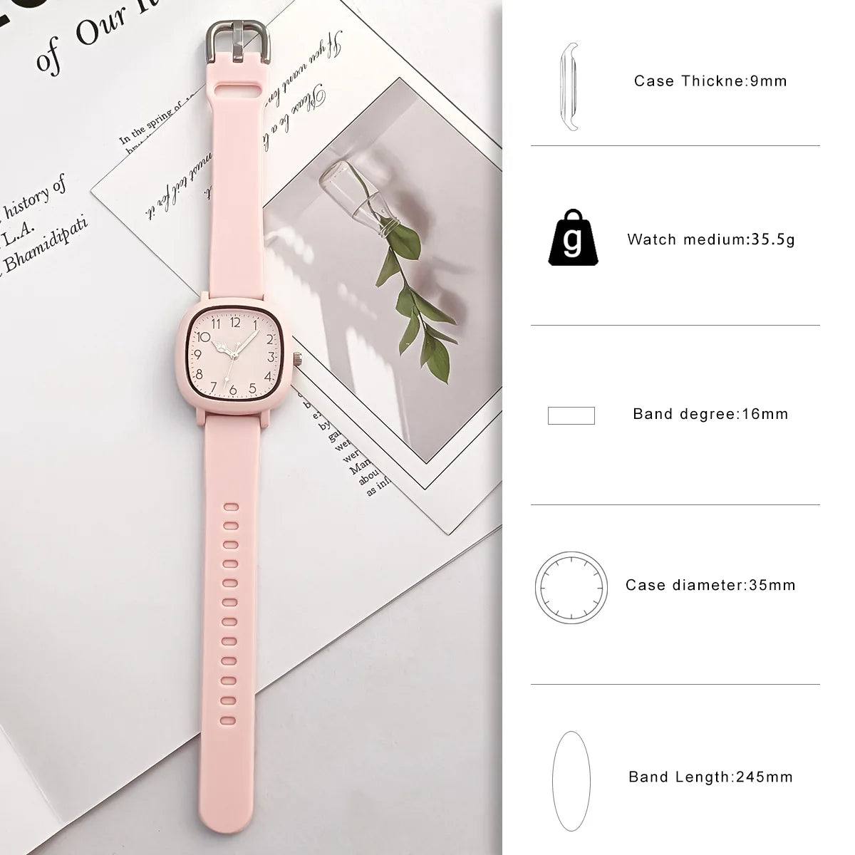 Fashion Women Watch Silicone Quartz Wristwatches for Women Sport Clock Girls Gift Ladies Watches Reloj Mujer Dropshipping