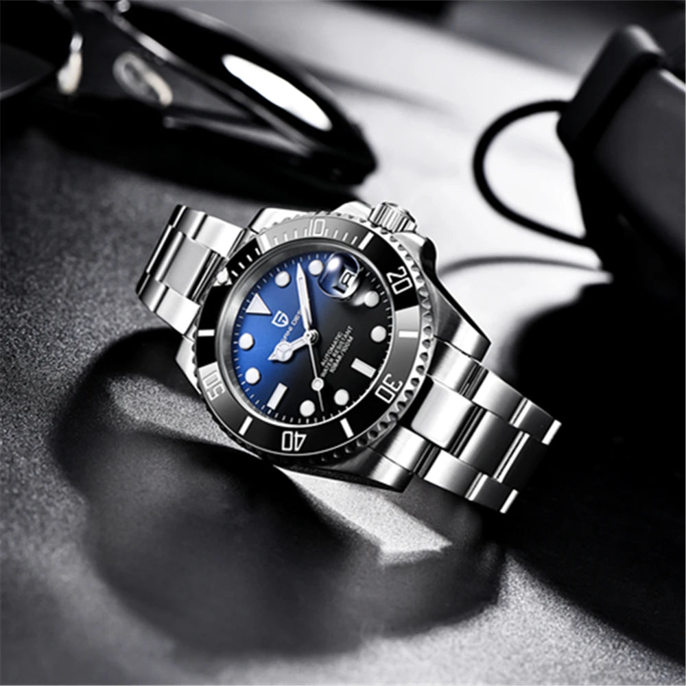 Pagani Design 2024 New NH35 Luxury Men's Automatic Mechanical Watch Top of the line Sapphire Stainless Steel Waterproof Sport 10