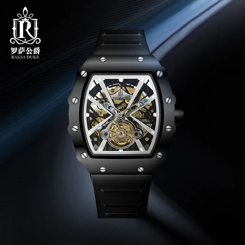 Duke Rosa 2024 new men's watch automatic mechanical waterproof fashion watch