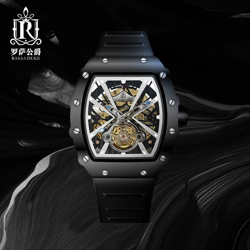 Duke Rosa 2024 new men's watch automatic mechanical waterproof fashion watch