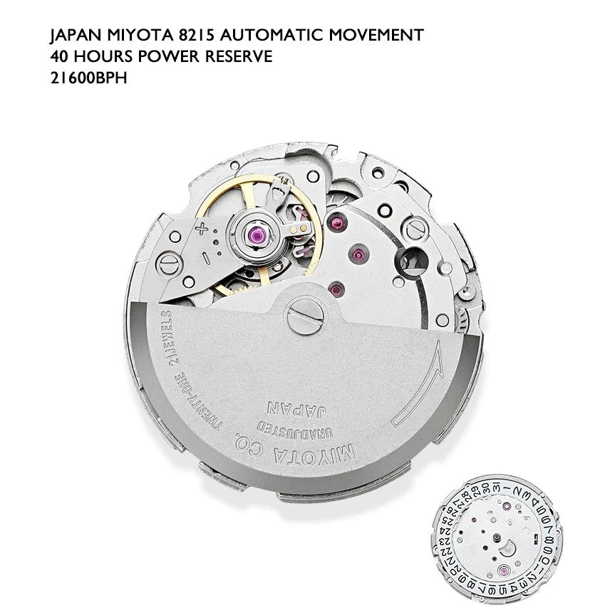 HANBORO Men Automatic Watch Top Luxury Brand Watches Mechanical Wristwatch Luminous Tonneau Waterproof Skeleton Rubber Strap