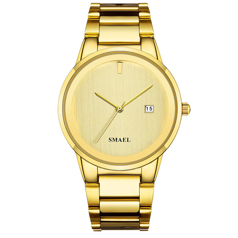Reloj de cuarzo deportivo informal para exteriores y moda para hombre