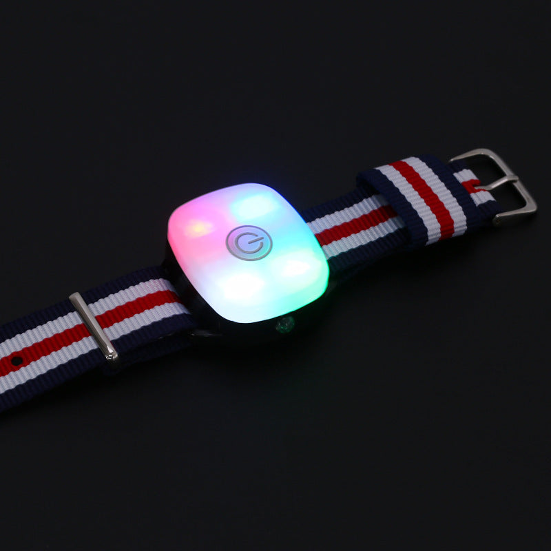 Reloj luminoso para exteriores con hebilla de pasador europea y americana, neutro