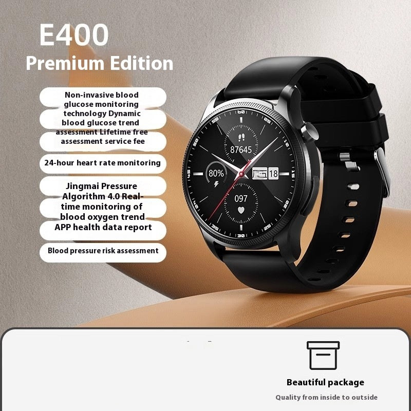 Non-Invasive Blood Glucose Hot Watch ECG Blood Pressure Heart Rate Smart Bracelet