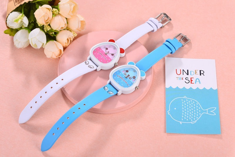 Reloj infantil con esfera de dibujos animados