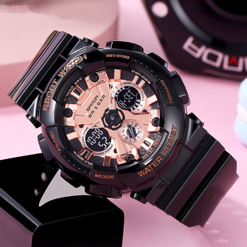 Reloj electrónico multifunción con podómetro y Bluetooth