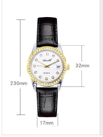 Reloj para mujer, nuevo conjunto de regalo, collar, pulsera, conjunto de tres piezas