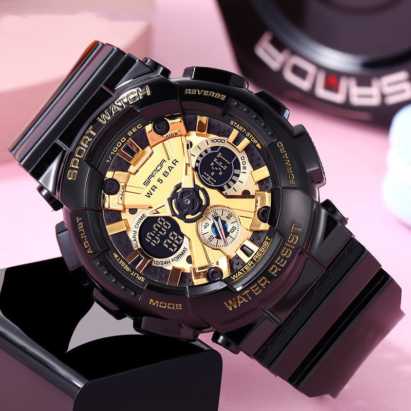 Reloj electrónico multifunción con podómetro y Bluetooth