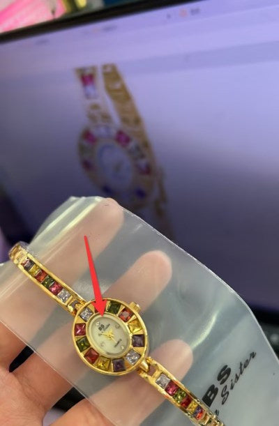 Reloj de mujer de marcas famosas de lujo con esfera pequeña resistente al agua