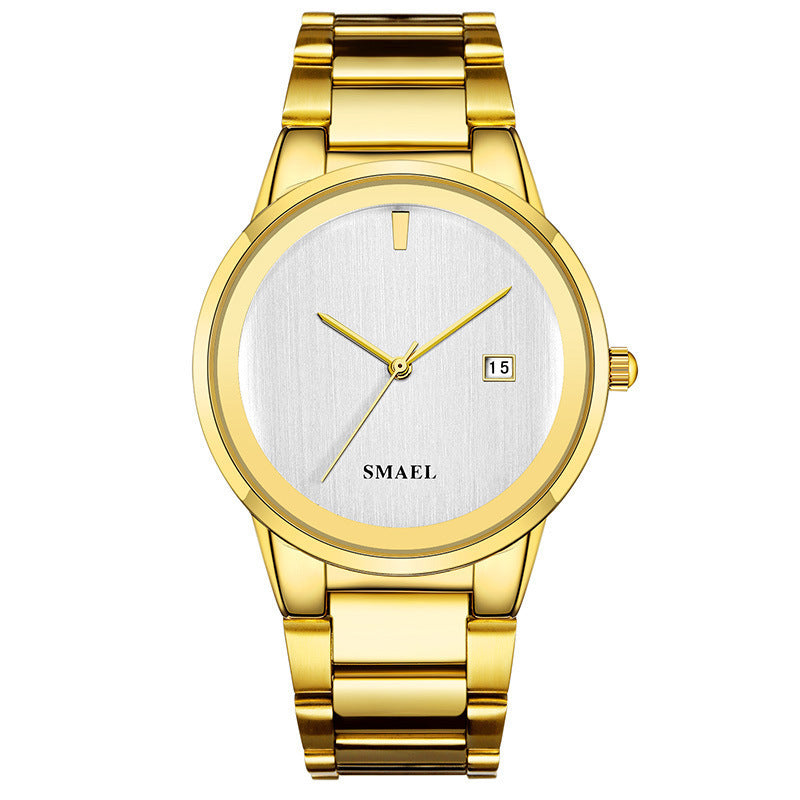 Reloj de cuarzo deportivo informal para exteriores y moda para hombre