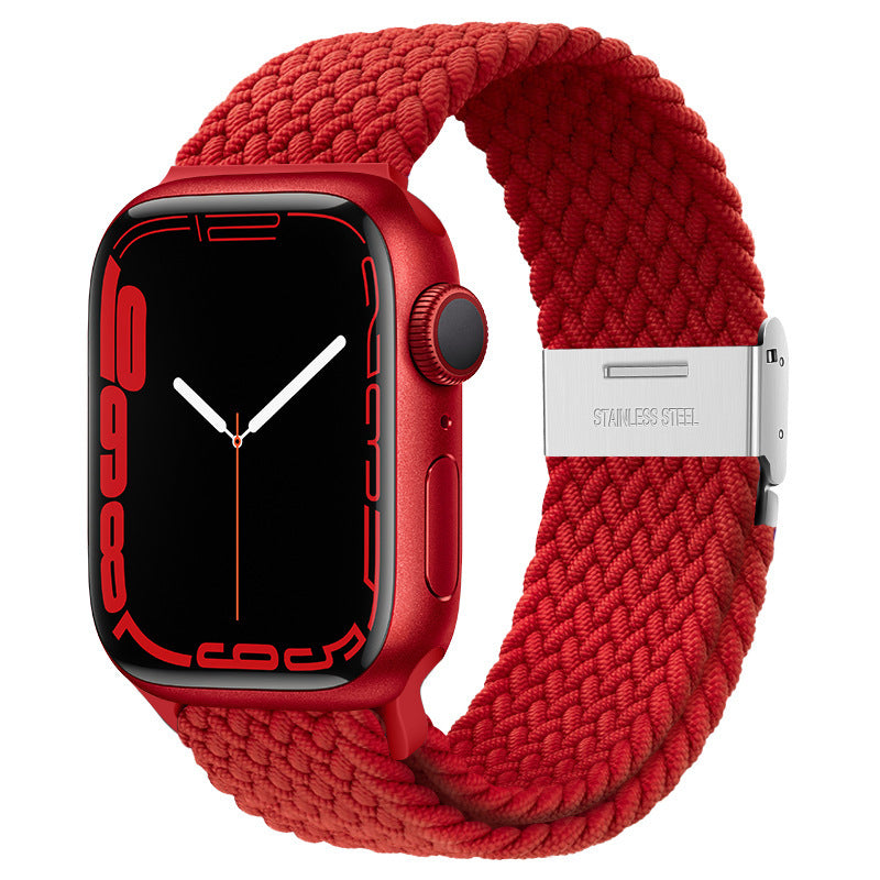 Correa de reloj trenzada de nailon ajustable