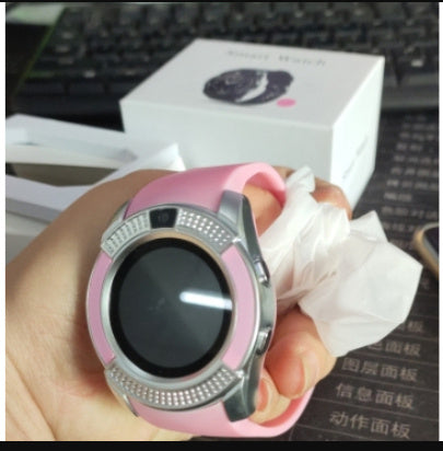 Full Circle Screen Card Sedentary Sleep Monitoring Watch