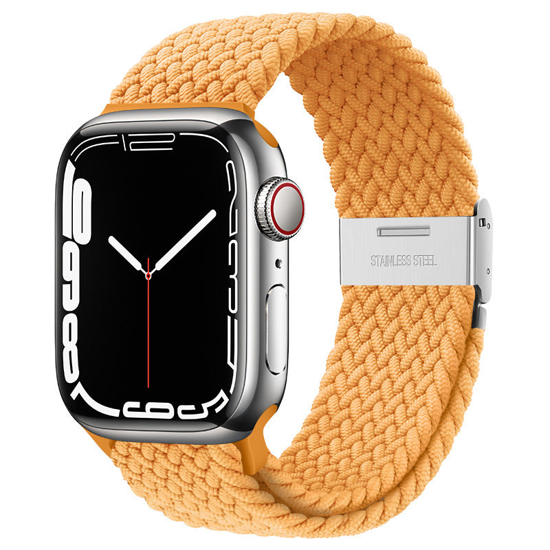 Correa de reloj trenzada de nailon ajustable
