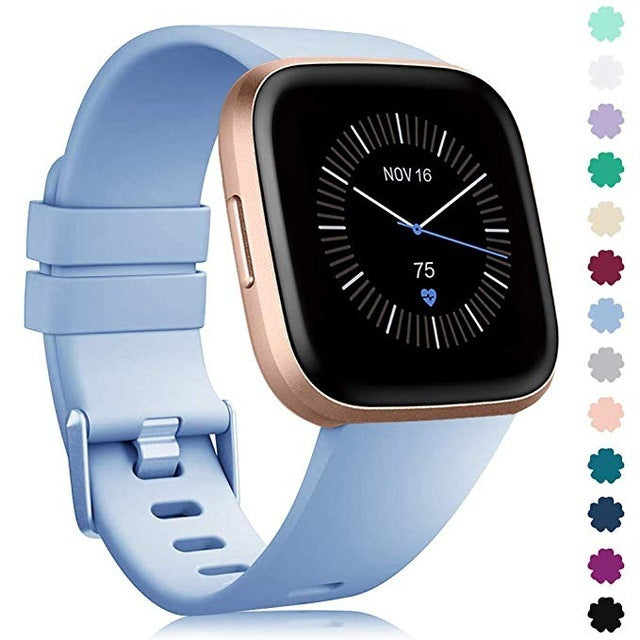 Silicone Color Buckle Replaces Sports Watch Band