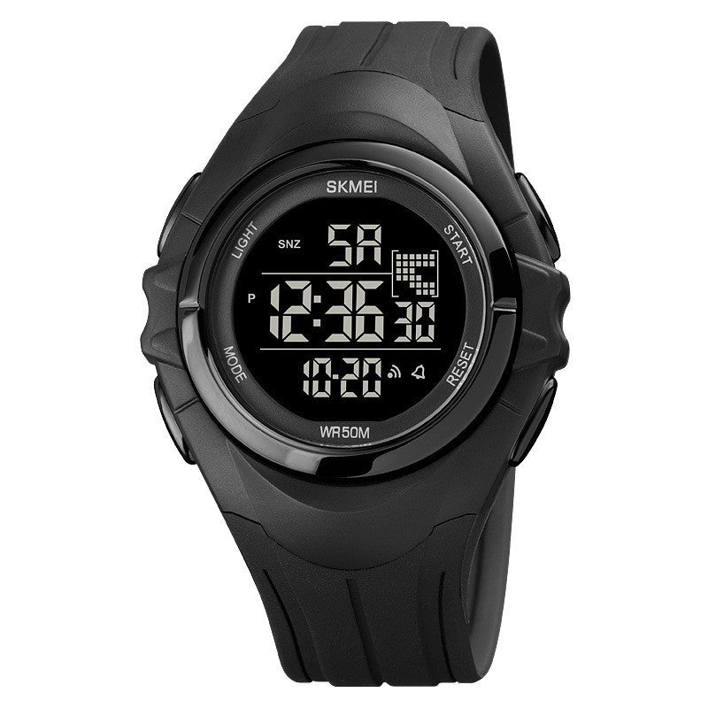 Reloj electrónico deportivo para estudiantes con doble horario para exteriores