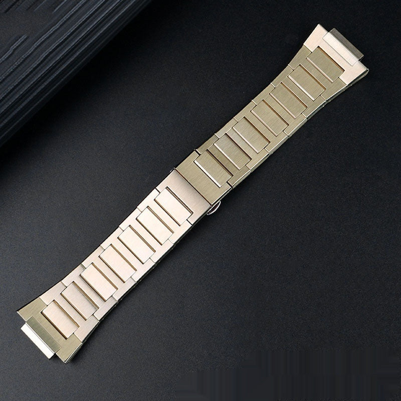 Correa de acero inoxidable adecuada para relojes Casilou, accesorios de correa de reloj de la serie Farm Oak