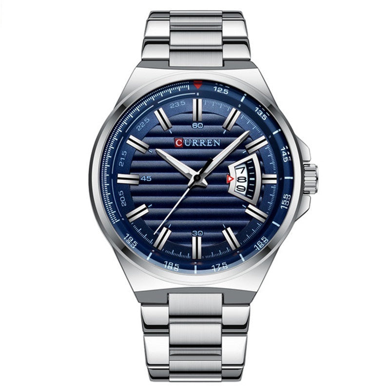 Men's Business Quartz Watch Calendar Large Dial