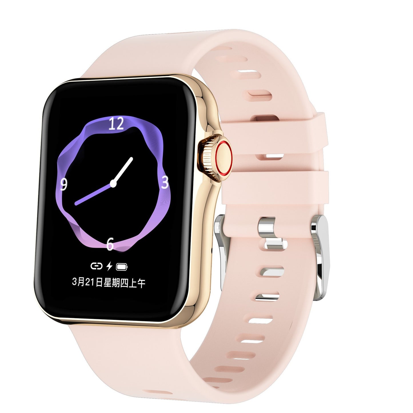 Reloj inteligente D07 para mujer, reloj con Bluetooth, llamadas, música, conteo de pasos, frecuencia cardíaca
