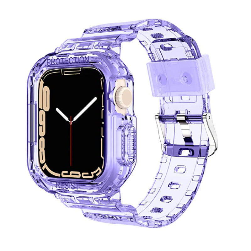 Correa Glaciar Correa de reloj Tpu transparente