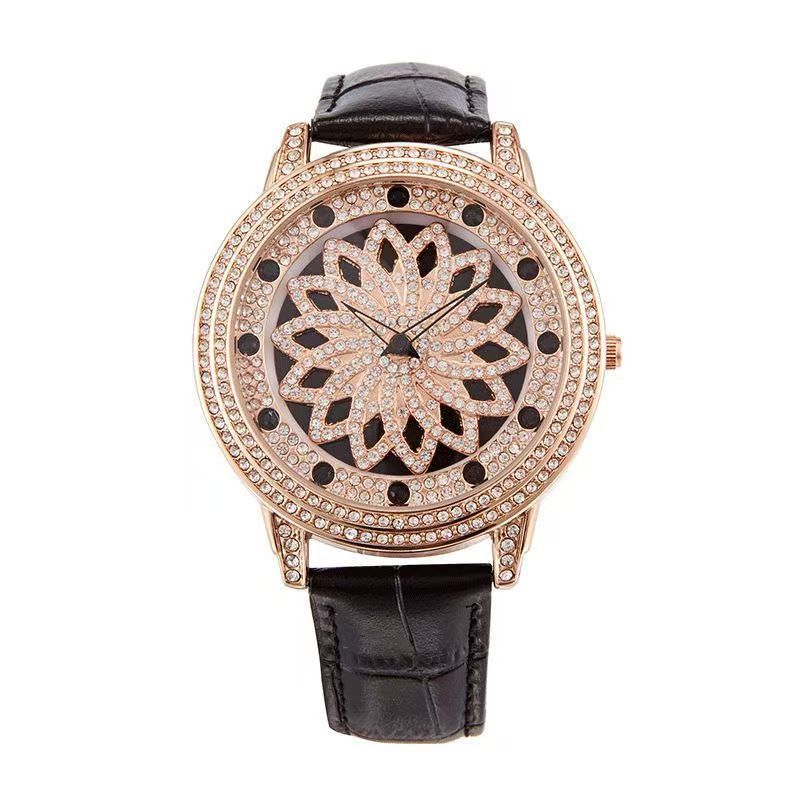 Reloj giratorio "Buena suerte para mujer"