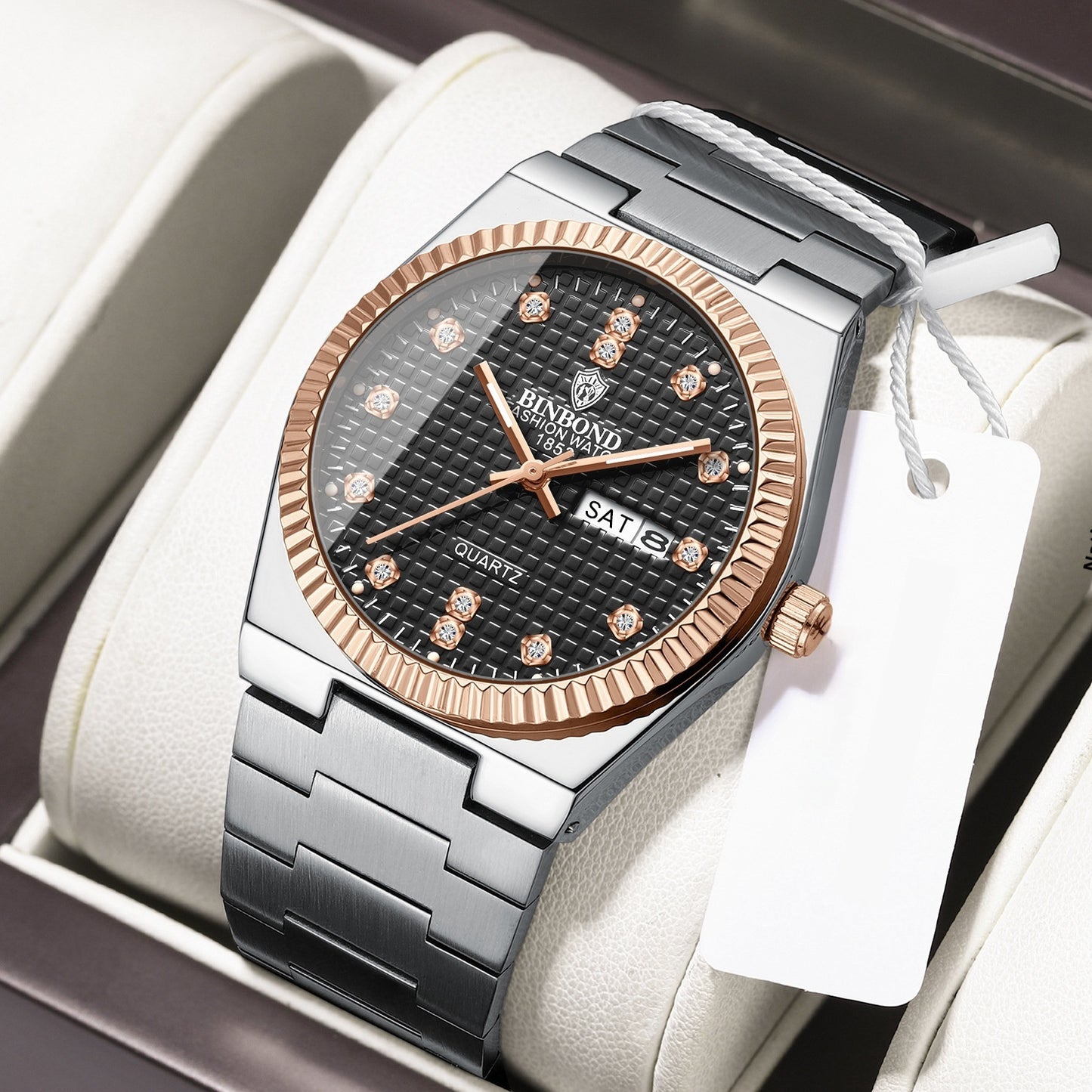 Reloj luminoso resistente al agua para hombre de la serie MALE Super Player