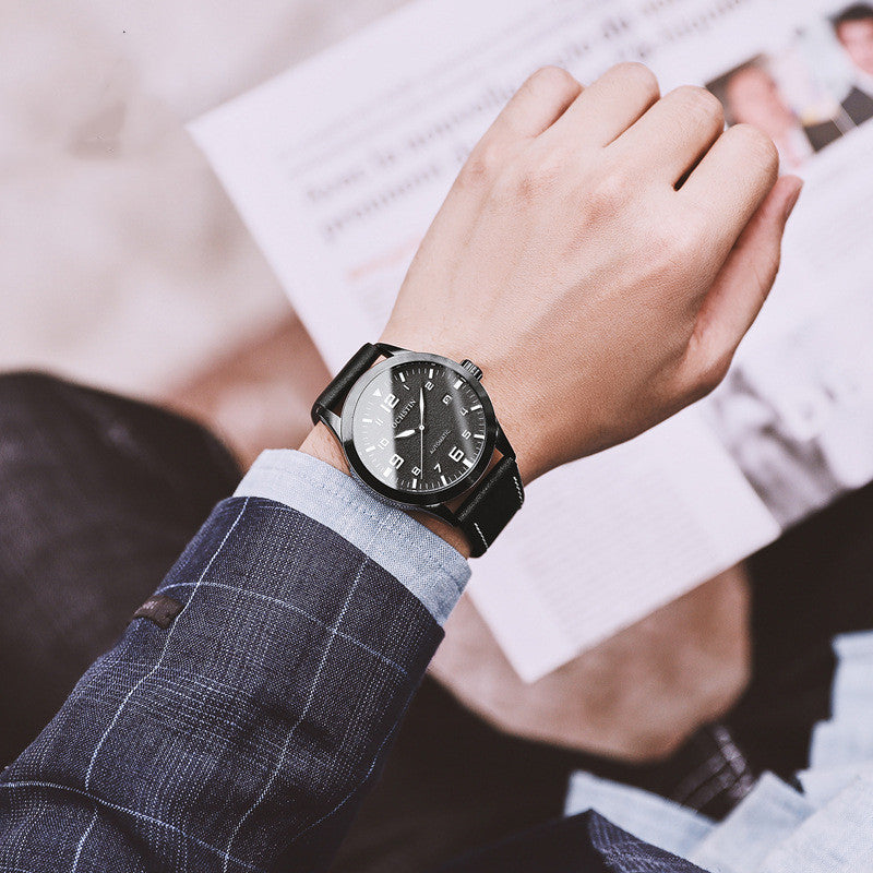 Reloj mecánico para hombre con calendario de moda