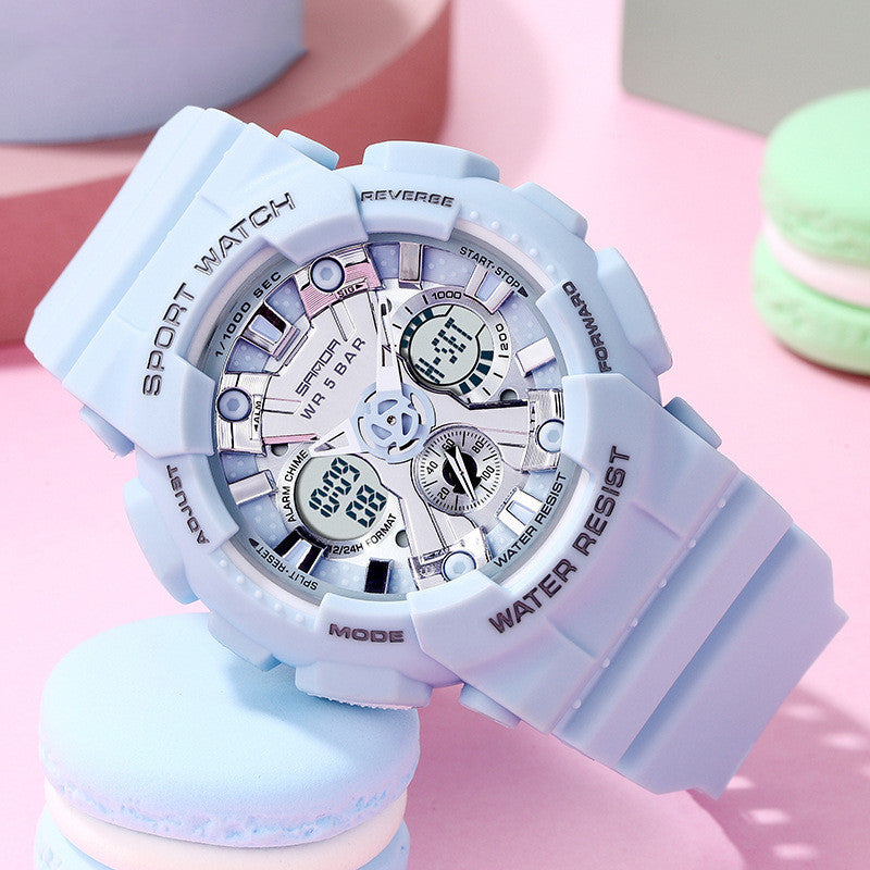 Reloj electrónico multifunción con podómetro y Bluetooth
