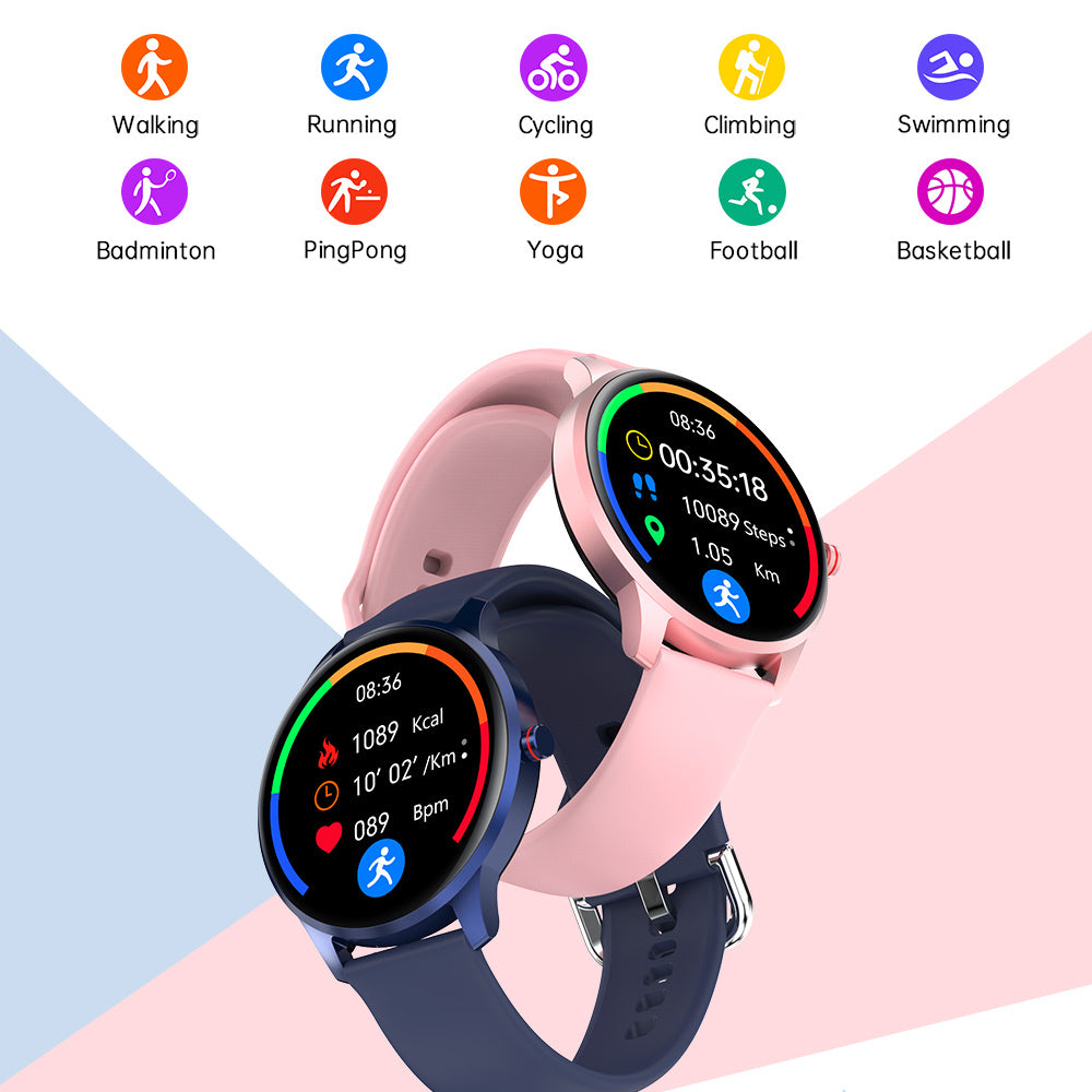 Smart Watch Aluminum Alloy Body Dynamic Heart Rate