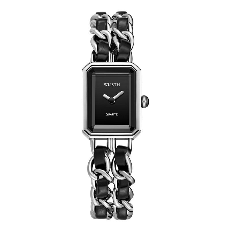 Reloj de cuarzo resistente al agua con pulsera de moda para mujer