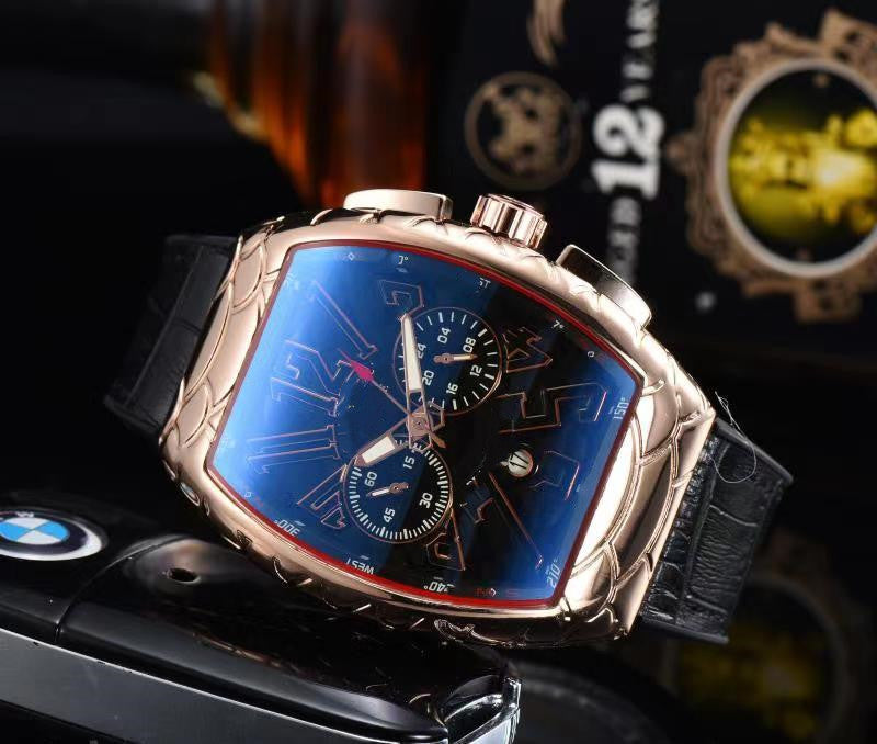 Five-Hand Quartz Watch European And American Famous Watch Men