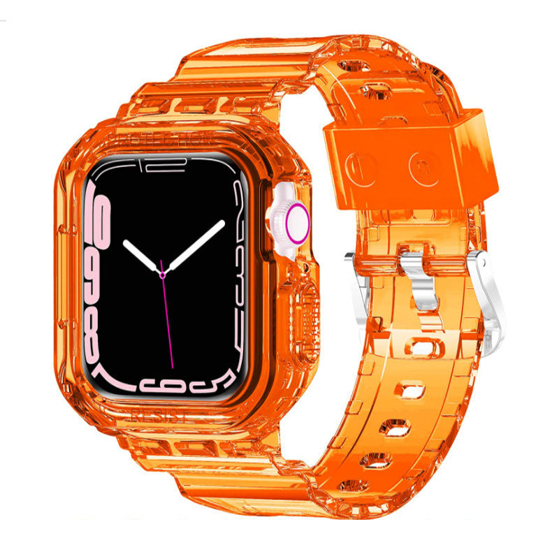 Correa Glaciar Correa de reloj Tpu transparente
