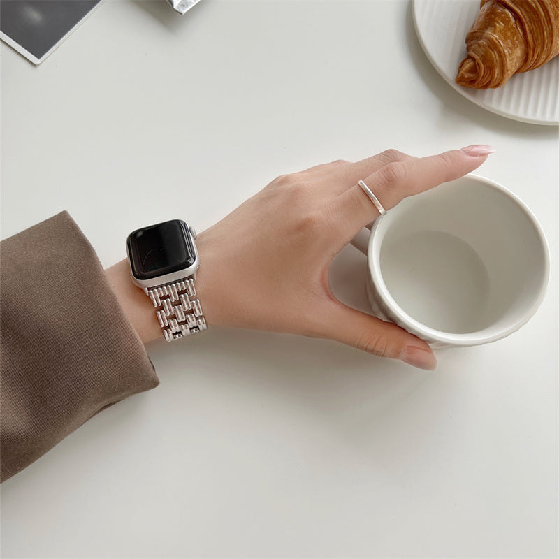 Stainless Steel Colorfast Smart Watch Strap