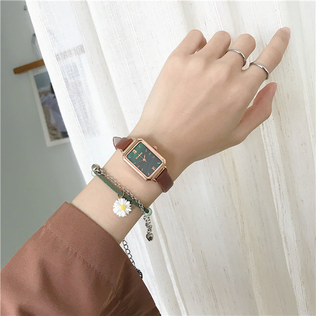 Nordic Light Luxury Minority Women's Simple Temperament Fashion Small Watch