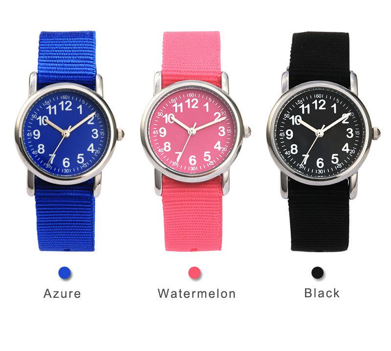 Reloj de cuarzo impermeable para niños
